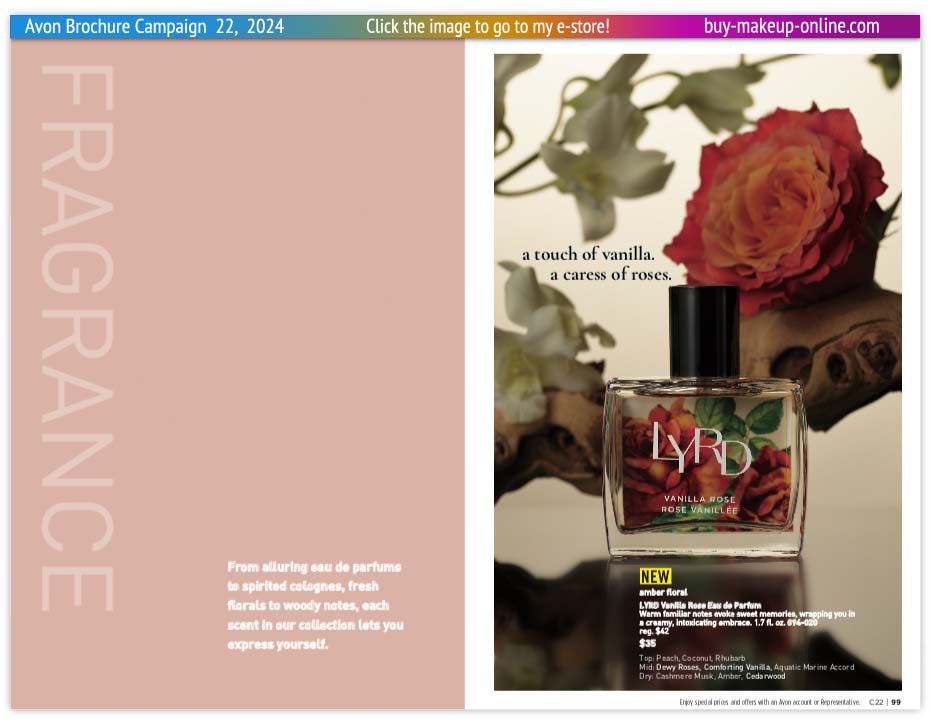 view Avon Catalog Campaign 22 Online | Avon Fragrance Lyrd 