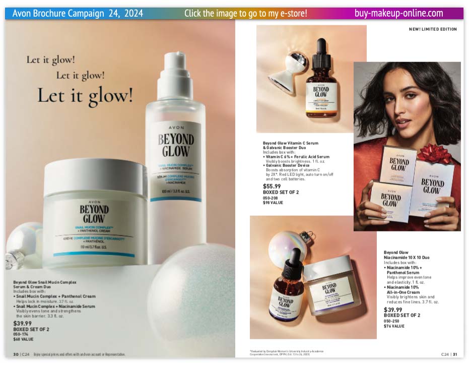 Current Avon Campaign 24 Catalog Online | Avon Beyond Glow 