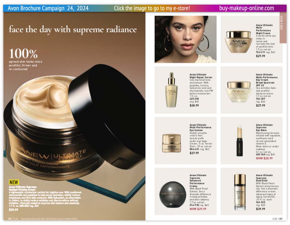 New Avon Campaign 24 book Online | Avon Anew Ultimate 