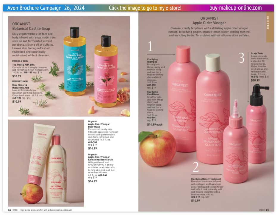 Current Avon Campaign 26 Brochure Online Avon | Avon Organist 