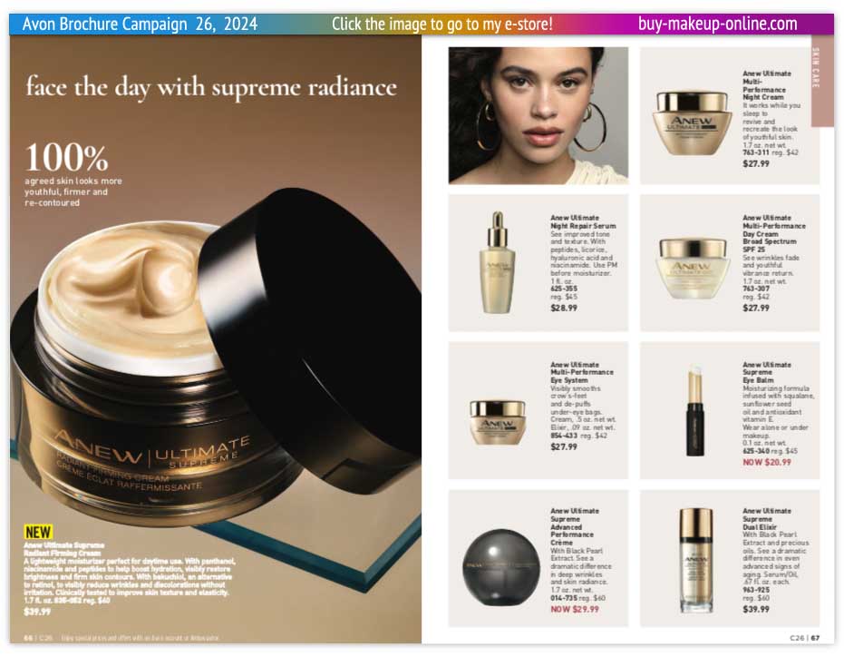 New Avon Campaign 26 book Online | Avon Anew Ultimate 