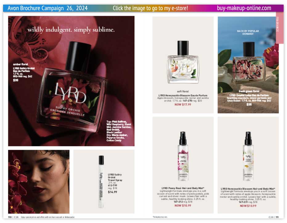 view Avon Catalog Campaign 26 Online | Avon Fragrance Lyrd 