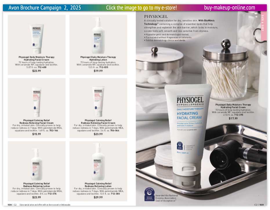 view Avon Catalog Campaign 2 Online | Avon Physiogel 