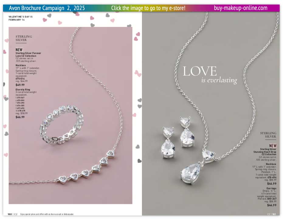 view Avon Catalog Campaign 2 Online | Avon Valentines Day Jewelry 