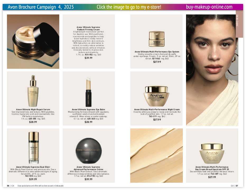 New Avon Campaign 4 book Online | Avon Anew Ultimate 