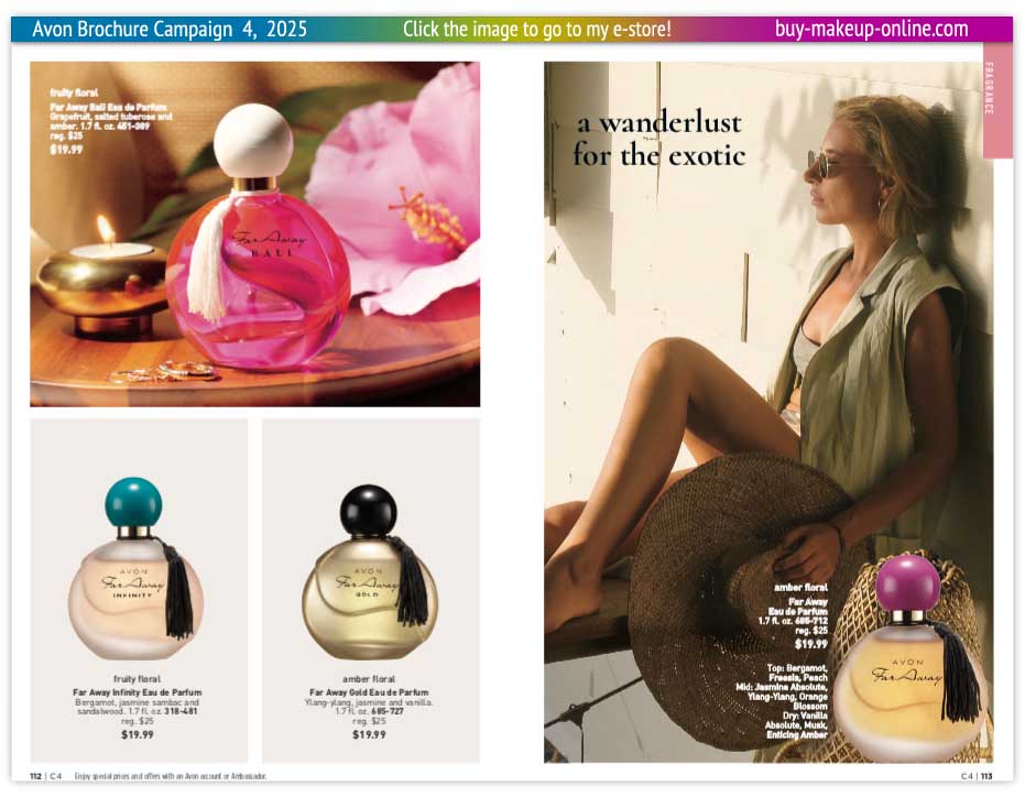 view Avon Catalog Campaign 4 Online | Avon Far Away 