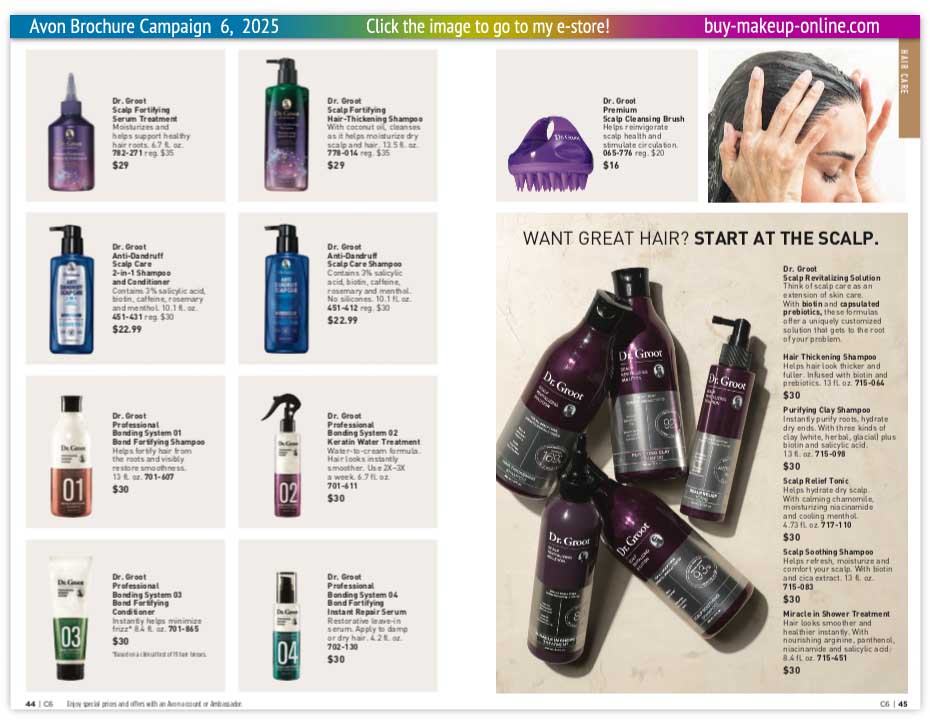 view Avon Campaign 6 Brochures Book Online | Avon Dr Groot 