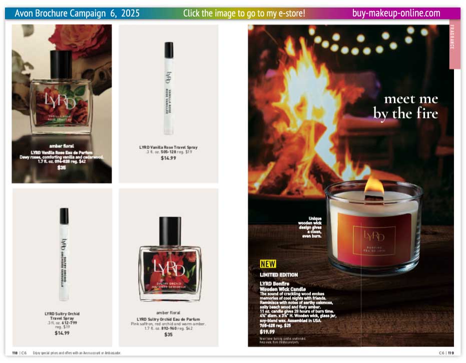 view Avon Catalog Campaign 6 Online | Avon Fragrance Lyrd 