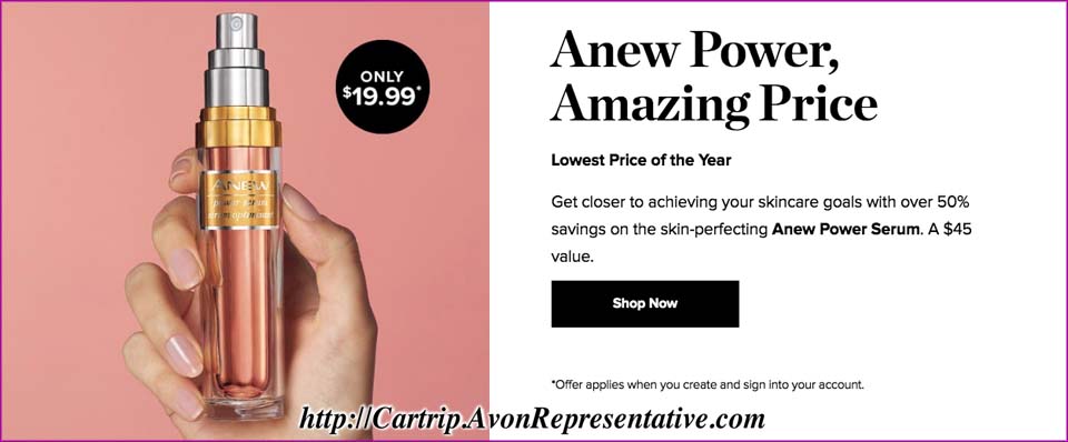 Buy Avon Online - Anew-Power Serum Offer