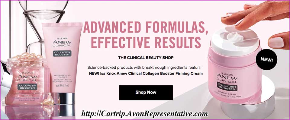 Buy Avon Online - New Isa Knox Anew Clinical Collagen Booster