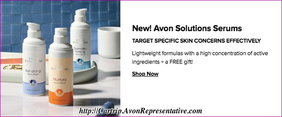 Buy Avon Online - New Avon Solutions Serums