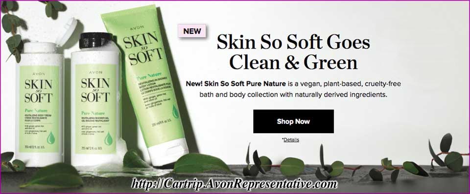 Buy Avon Online - New Skin So Soft Pure Nature Offer