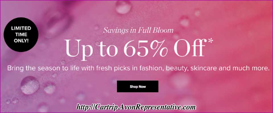 Buy Avon Online - Limited Time 65% OFF Closeout Sale