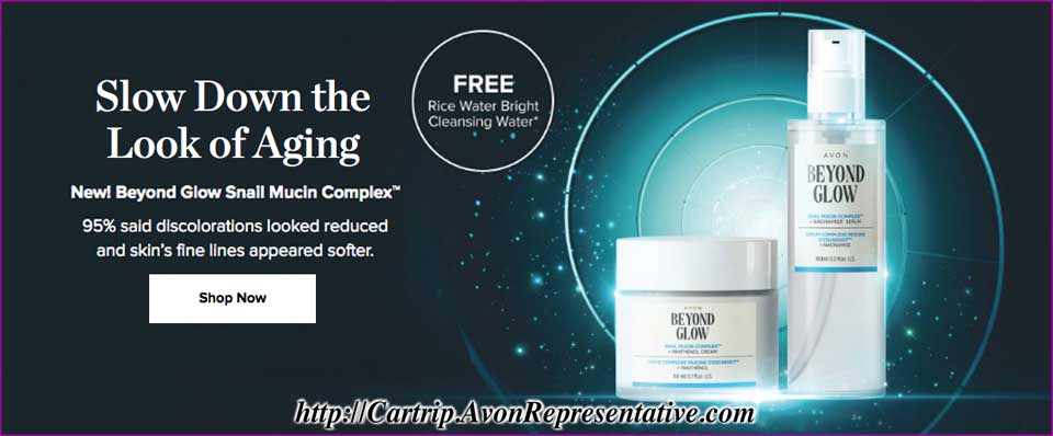 Buy Avon Online - NEW Beyond Glow Skin Care With Snail Mucin Complex