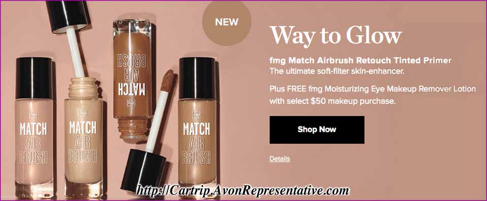 Buy Avon Online - New Match Airbrush Tinted Primer Offer 