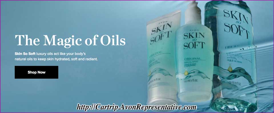 Buy Avon Online - Skin So Soft Bath Oils 