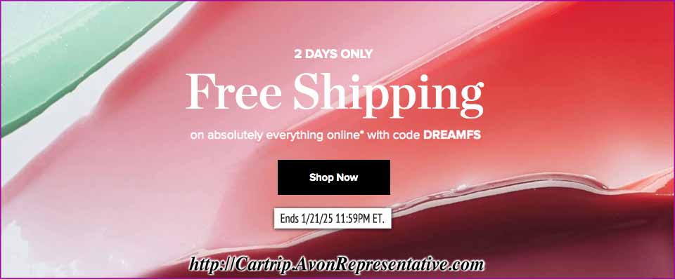 Buy Avon Online - FREE Shipping Last Day! 