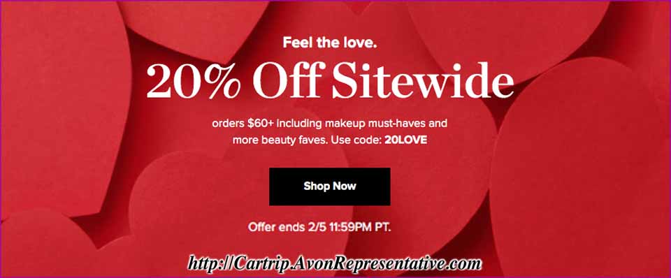 Buy Avon Online - 20 Percent OFF Site-Wide 3-Day Only Sale 