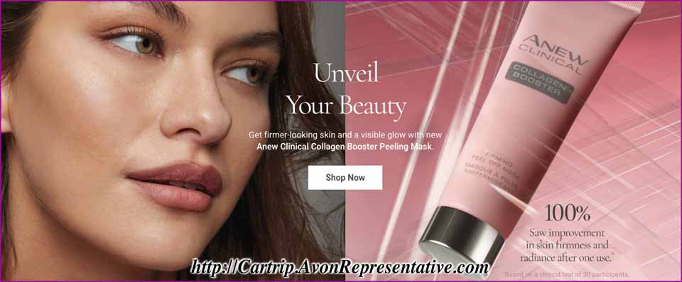 Buy Avon Online - NEW Anew Clinical Collagen Booster Firming Peel-Off Mask 